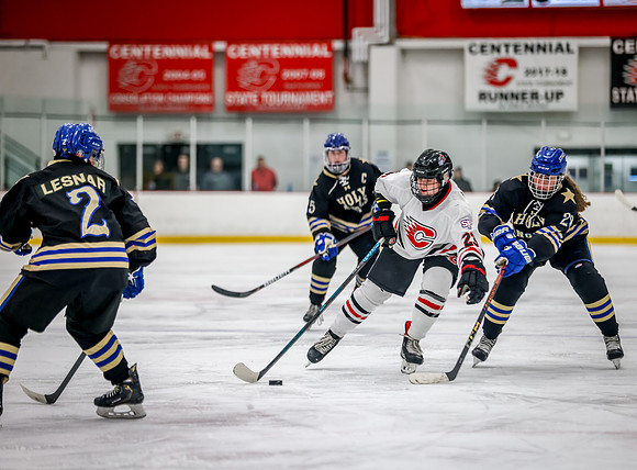 Centennial vs Holy Angels Varsity Hockey 113