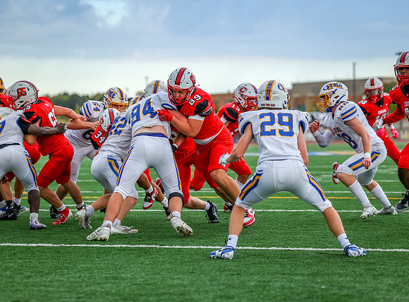 Centennial vs STMA JV Football 32