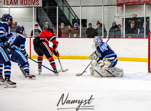 Centennial vs Blaine Varsity Hockey 207