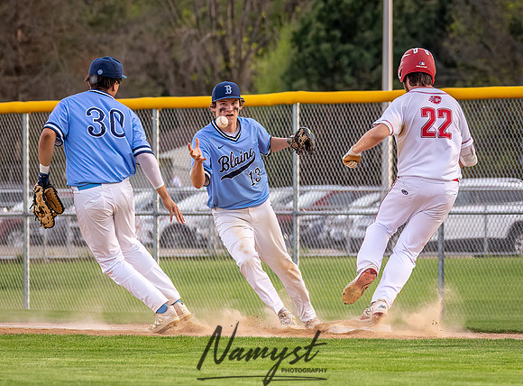 Centennial vs Blaine Varsity Baseball 427