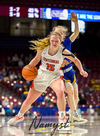 Centennial vs STMA Girls Basketball - State Tournament 163