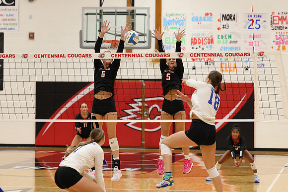 Centennial vs Cambridge-Isanti Girls Varsity Volleyball 78
