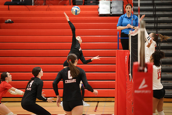Centennial vs Coon Rapids Girls Varsity Volleyball 146