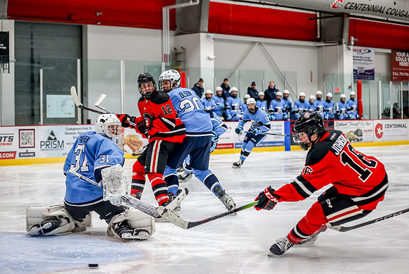 Centennial vs Blaine Varsity Hockey 92