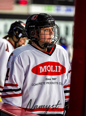 Centennial-Spring Lake Park vs Rogers Girls Varsity Hockey 035