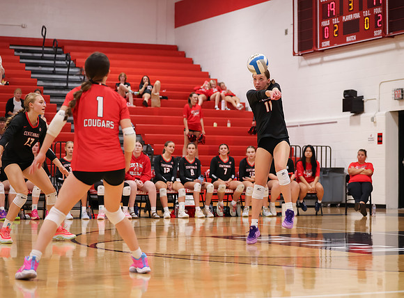 Centennial vs Osseo Girls Varsity Volleyball 188