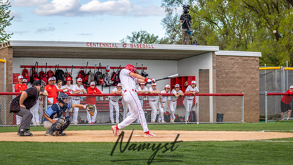 Centennial vs Blaine Varsity Baseball 251