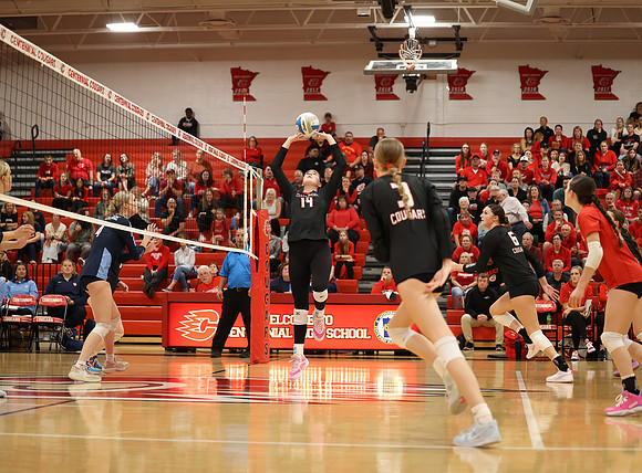 Centennial vs Blaine Girls Varsity Volleyball 225