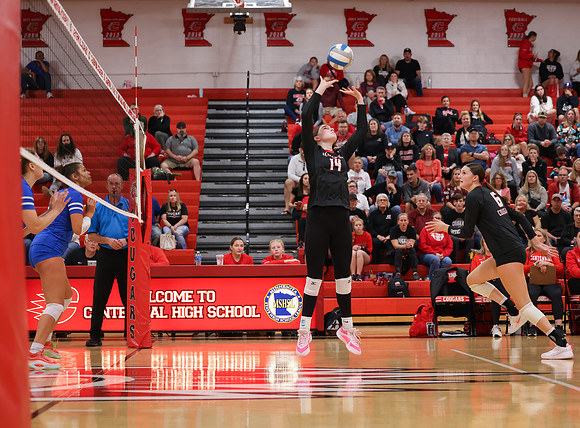 Centennial vs Hopkins Girls Varsity Volleyball 85