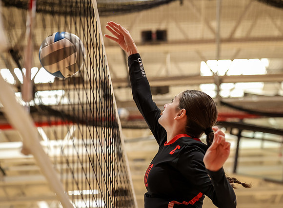Centennial vs Mounds View Girls B Volleyball 60