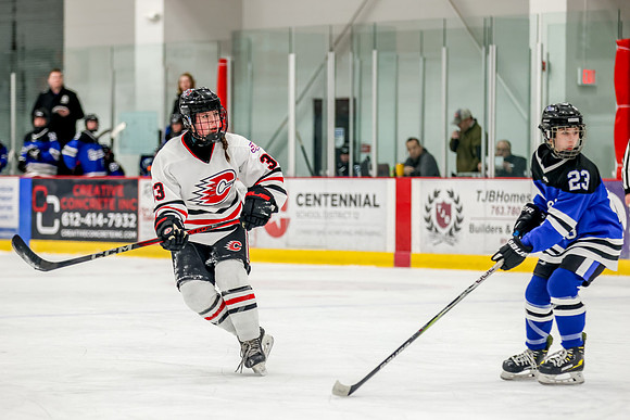 Centennial vs Roger JV Hockey 140