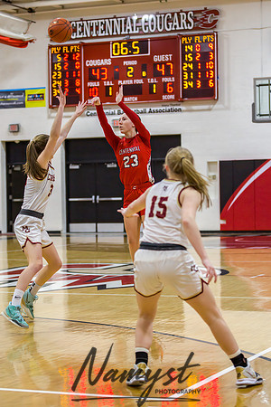 Centennial vs Maple Grove Girls Varsity Basketball 170