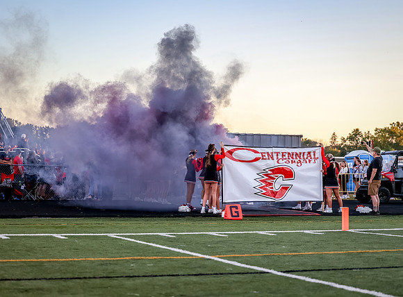 Centennial vs STMA Varsity Football 122