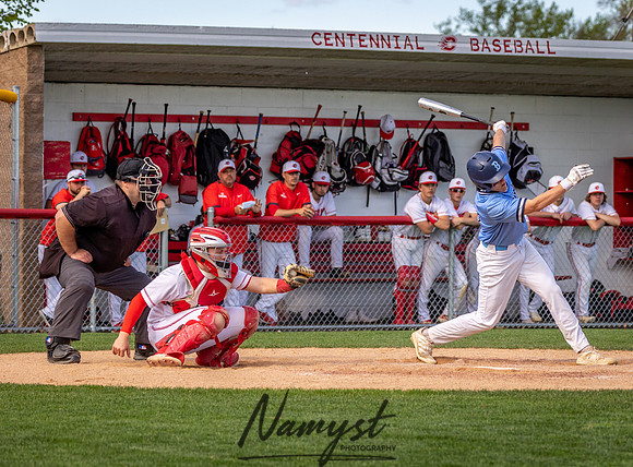 Centennial vs Blaine Varsity Baseball 224