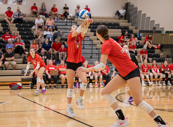 Centennial vs Andover Girls Varsity Volleyball 142