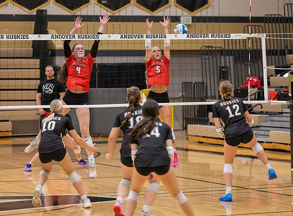 Centennial vs Andover Girls Varsity Volleyball 113