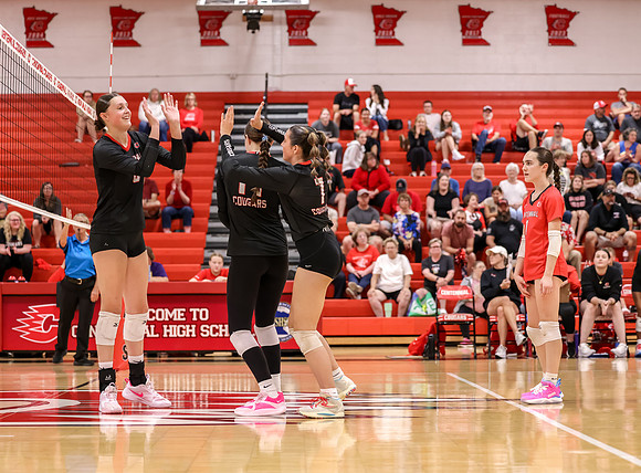 Centennial vs Coon Rapids Girls Varsity Volleyball 143