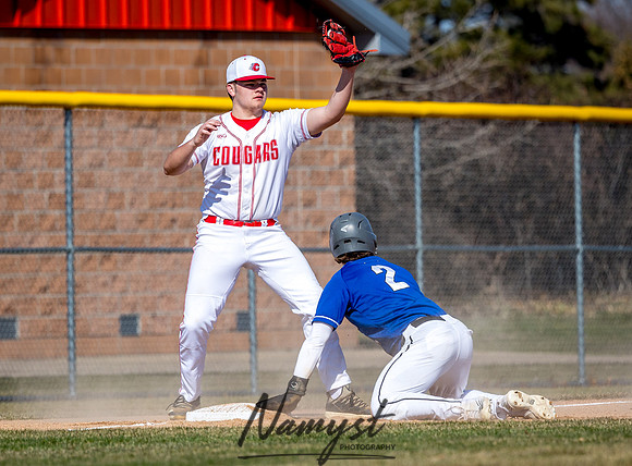 Centennial vs Rogers Varsity Baseball 080