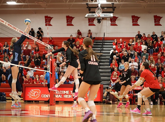 Centennial vs Blaine Girls Varsity Volleyball 235