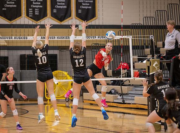 Centennial vs Andover Girls Varsity Volleyball 116