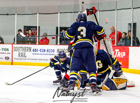 Centennial vs Totino-Grace Varsity Hockey 346