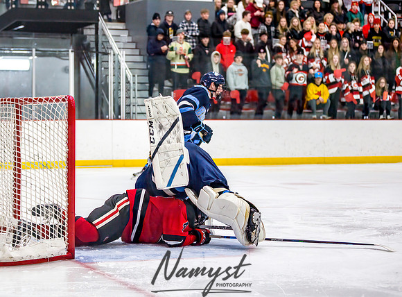 Centennial vs Blaine Varsity Hockey 299