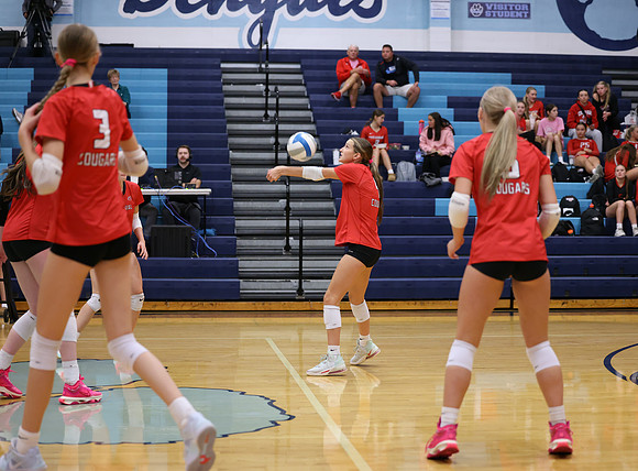 Centennial vs Blaine Girls Varsity Volleyball 133
