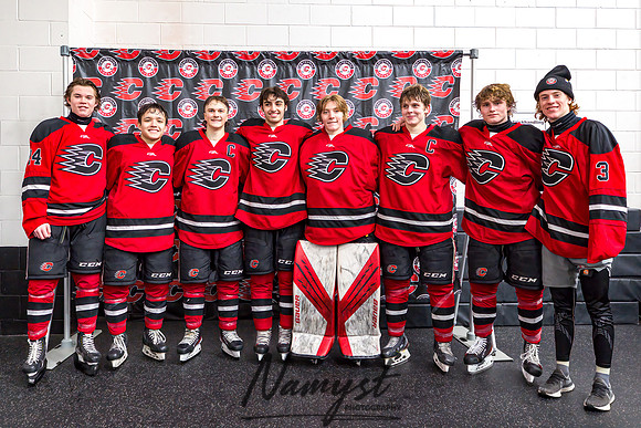 Centennial vs Blaine Varsity Hockey 545