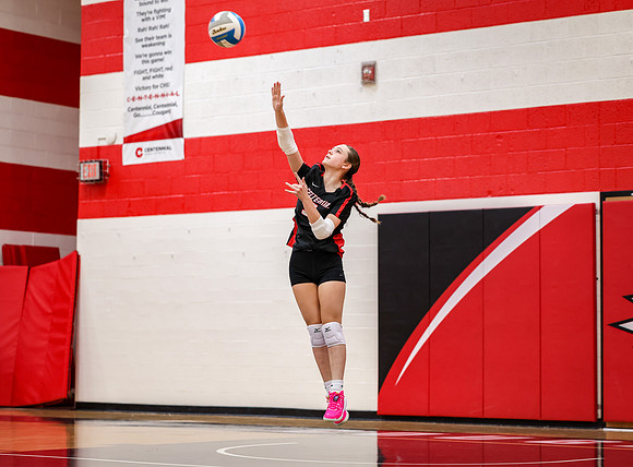 816 Centennial vs Cambridge-Isanti Girls JV Volleyball