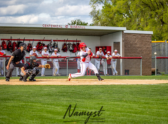 Centennial vs Duluth East Varsity Baseball 312