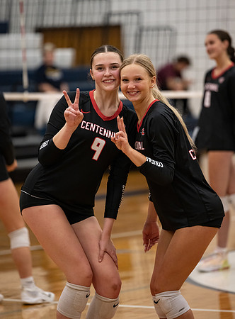 Centennial vs Totino-Grace Girls Varsity Volleyball 189