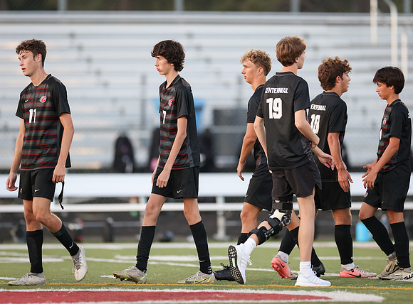 Centennial vs Blaine Varsity Soccer 85