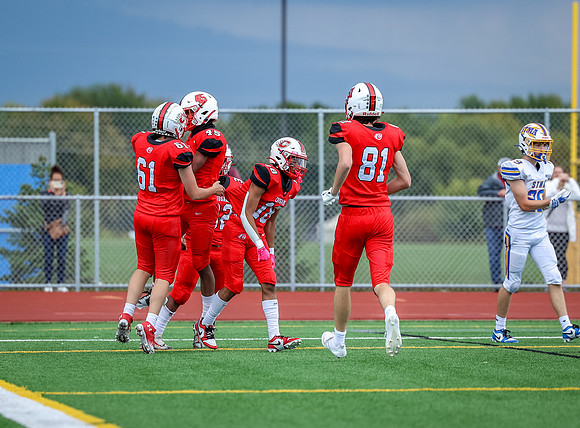 Centennial vs STMA JV Football 67