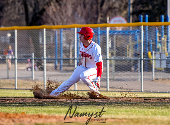 Centennial vs Rogers Varsity Baseball 294