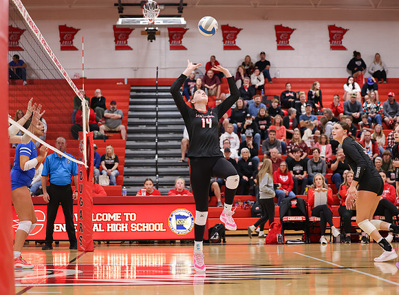 Centennial vs Hopkins Girls Varsity Volleyball 82