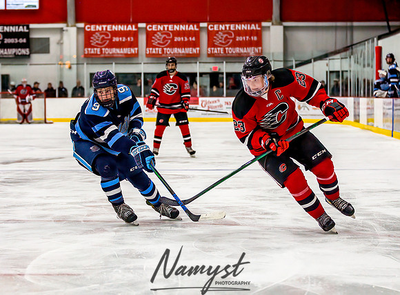 Centennial vs Blaine Varsity Hockey 344