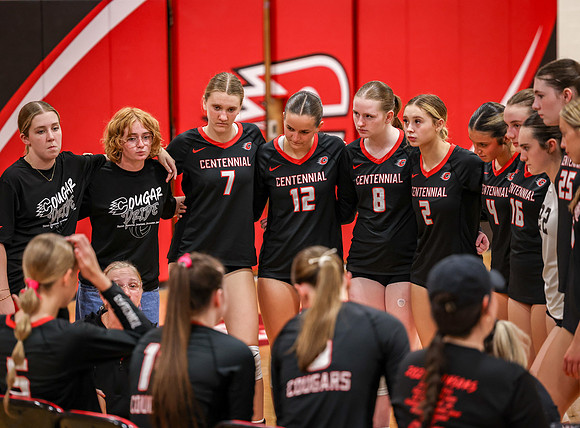 3197 Centennial vs Cambridge-Isanti Girls Varsity Volleyball