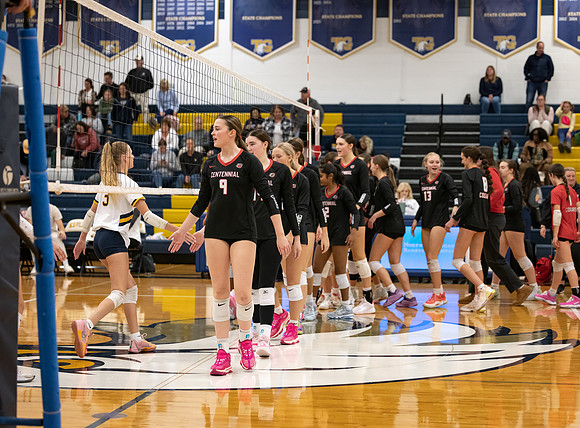 Centennial vs Totino-Grace Girls Varsity Volleyball 254