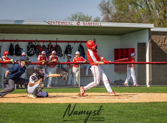 Centennial vs Andover B-Squad Baseball 265