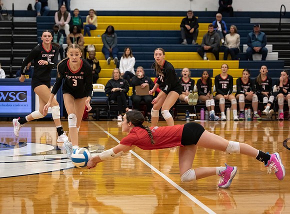Centennial vs Totino-Grace Girls Varsity Volleyball 142