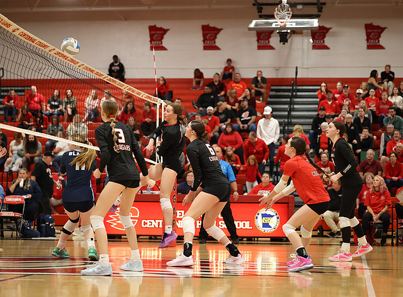 Centennial vs Blaine Girls Varsity Volleyball 214