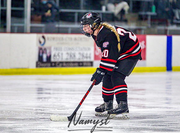 Centennial-Spring Lake Park vs Rogers Girls Varsity Hockey 278