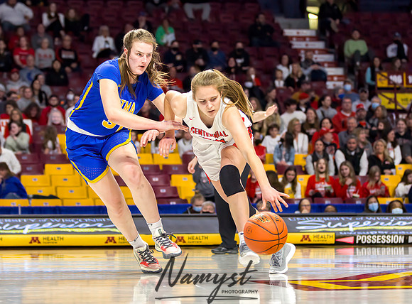 Centennial vs STMA Girls Basketball - State Tournament 021