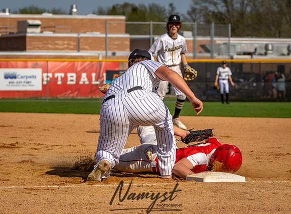 Centennial vs Andover B-Squad Baseball 261