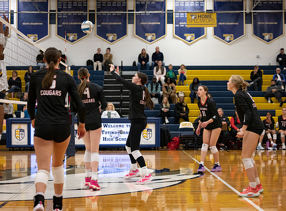 Centennial vs Totino-Grace Girls Varsity Volleyball 151