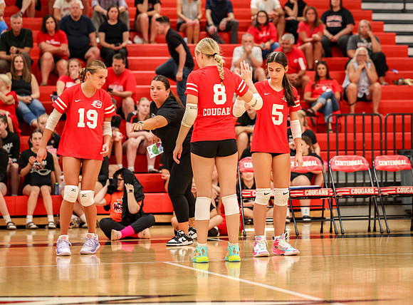 187 Centennial vs Cambridge-Isanti Girls 9A Volleyball