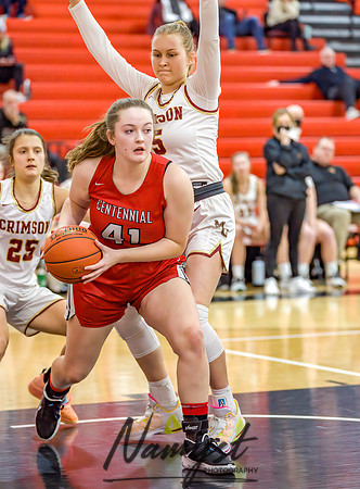 Centennial vs Maple Grove Girls JV Basketball 016