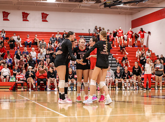 Centennial vs Coon Rapids Girls Varsity Volleyball 142