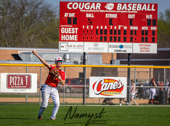 Centennial vs Andover B-Squad Baseball 434
