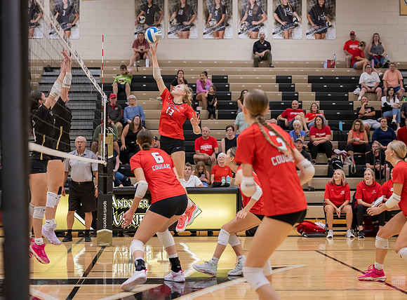Centennial vs Andover Girls Varsity Volleyball 92